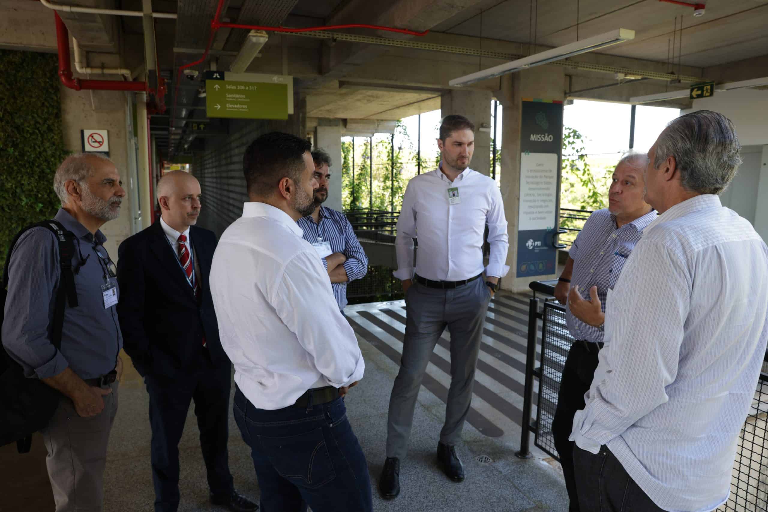 Visita Unicoba ao PTI-BR