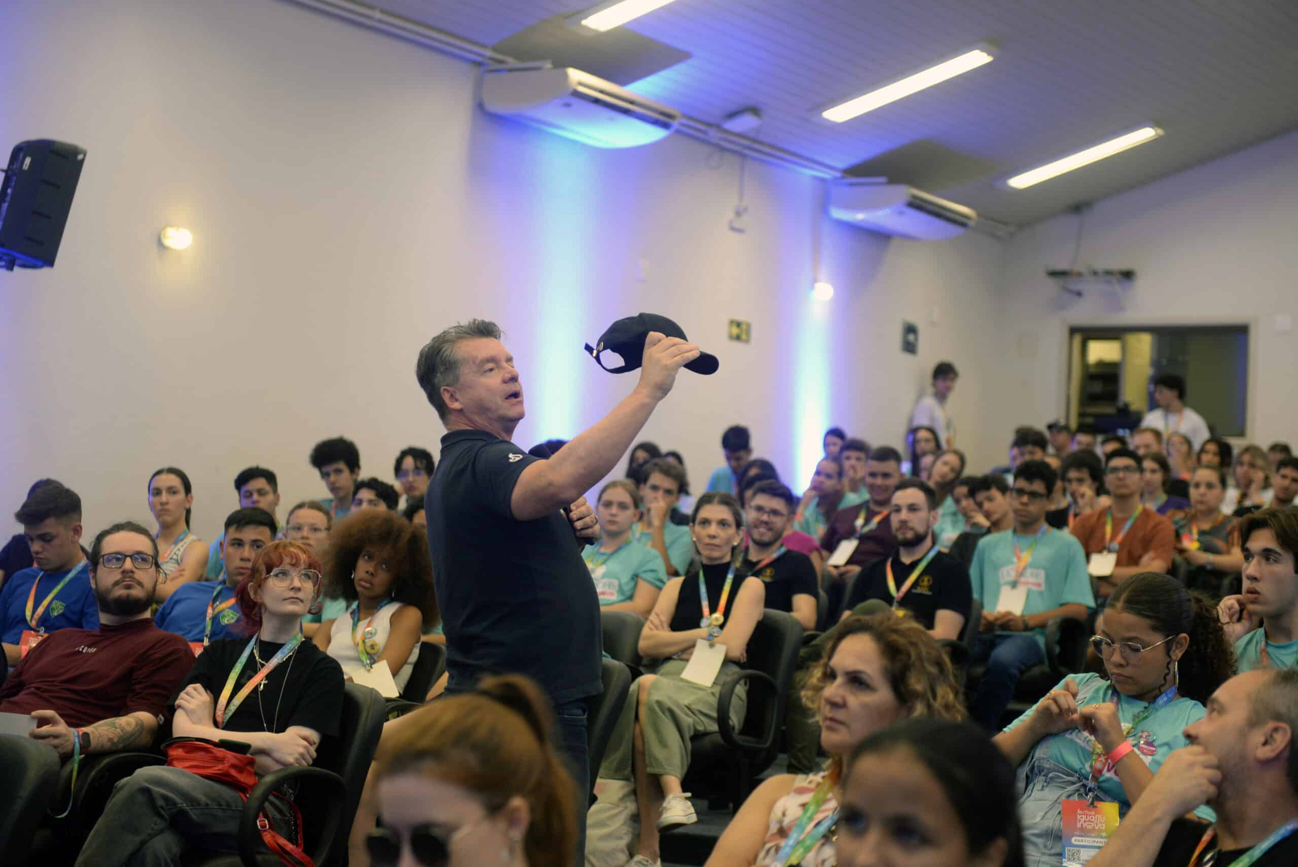 Cláudio Diogo, Bacharel em administração de empresas foi um dos palestrantes do Papo Reto Foto Marcos Labanca