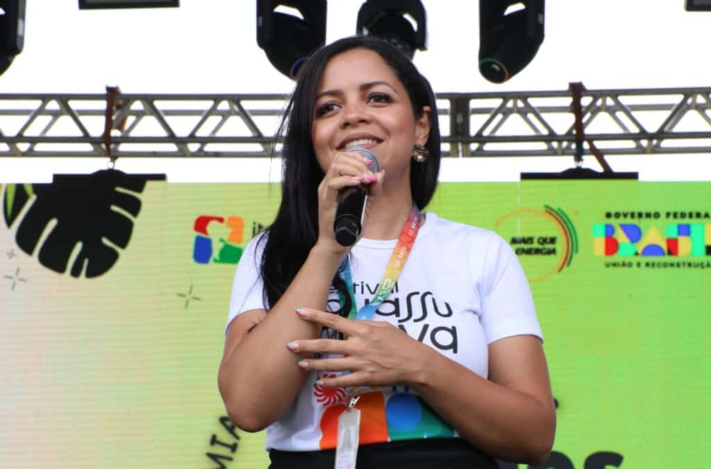 Coordenadora de Educação do Itaipu Parquetec, Andressa Marlise Xavier de Souza Foto Kikop Sierich medio